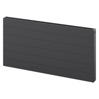 Mexen Line CL21 plokštinis radiatorius 400 x 1400 mm, šoninis prijungimas, 1111 W, antracitas - W421L-040-140-66
