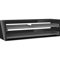 Mexen Box-A korpus praustuvo spintelė 160 cm, 2 stalčiai, juodas blizgus - 91AX0-1600-470-2-70