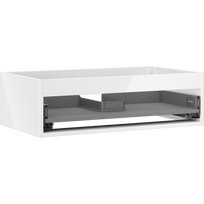 Mexen Box-A korpuso praustuvo spintelė 80 cm, 1 stalčius, balta blizgi - 91AX0-0800-235-1-00