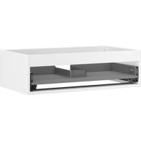Mexen Box-A korpus praustuvo spintelė 80 cm, 1 stalčius, balta matinė - 91AX0-0800-235-1-01