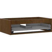 Mexen Box-A spintelės po praustuvu korpusas 80 cm, 1 stalčius, riešutas - 91AX0-0800-235-1-86