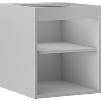 Mexen Box-A spintelės po kriaukle korpusas 40 cm, pilkas matinis - 91AX1-0400-470-1-62
