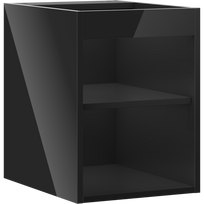 Mexen Box-A spintelės korpus po praustuvu 35 cm, juodas blizgus - 91AX1-0350-470-1-70