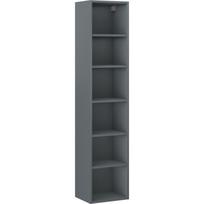 Mexen Box-A stulpelio korpusas 35 cm, grafitas matinis - 91AX1-1600-300-1-66