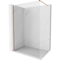 Mexen Kioto-X dušo sienelė Walk-in 60 x 200 cm, skaidri 10 mm, šlifuotas varis - 800-060-101-65-00-X
