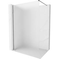 Mexen Kioto-X dušo sienelė Walk-in 130 x 200 cm, matinė 10 mm, ginklas metalas - 800-130-101-95-30-X