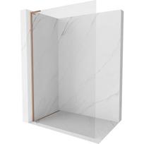 Mexen Kioto-X L Dušo sienelė Walk-in 110 x 200 cm, permatoma 10 mm, šepečiu valyta varis - 800-110-107-65-00-X