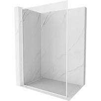 Mexen Kioto-XF L dušo sienelė Walk-in su rėmeliu 120 x 202 cm, permatoma 10 mm, balta - 800-120-174-20-00-XF