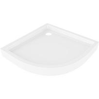 Mexen Flow+ pusapvalis dušo padėklas 90 x 90 cm, baltas blizgus - 46Q109090H