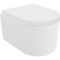 Mexen Sofia WC dubuo Rimless Tornado su lėto nuleidimo kietu dangčiu, duroplast, balta blizgi - 30540200T