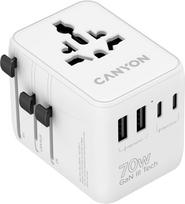Canyon Travel Adapter OnTour 70 EU/UK/US/AUS 70W White