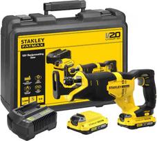 Stanley Reciprocating Saw 20V Max* 2 x 2.0Ah Case
