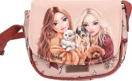Topmodel - Small Shoulder Bag FUR EVER FRIENDS - Powdery Pink and Copper - Small