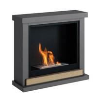 TAGU HAGEN SOLID GREY FreeFlame pastatomas biožidinys su apdaila
