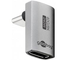 Goobay USB-C Adapter Vertical 90° Long, USB4 | 74442