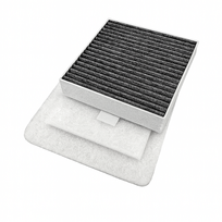 Vallox 90 MC/SE/SC/MV F7/AC + 2×G4 aktyvintos anglies filtrų komplektas (Nr. 14) 245×215×48 mm
