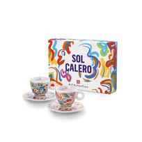 Illy iAC Calero, 2 kapučino puodeliai su lėkštutėmis, 170 ml, 2025