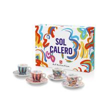 Illy iAC Calero, 4 espresso puodeliai su lėkštutėmis, 60 ml, 2025