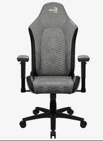 Aerocool Crown AeroSuede Universalus žaidimų kėdė su paminkštintu sėdynės paviršiumi akmens pilkos spalvos