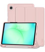 Rožinis atverčiamas dėklas Samsung Galaxy Tab A9 / A11 8.7 X110 / X115 / X133 / X135 planšetei "Tech-Protect SC"