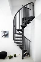 Spiraliniai laiptai Minka Rondo Color.Diametras Ø 160 cm Aukštis rinkinys: 303 cm