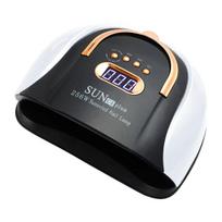 UV/LED Nagų lempa Sun C4 Plus 256W su 57 LED ir LCD ekranu
