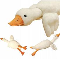pliušinis žąsinas, ilgas 160cm žaislas