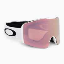 Oakley Fall Line matinės baltos/prizm rožinio aukso spalvos slidinėjimo akiniai