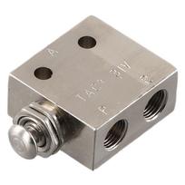 Oro mechaninis 3 krypčių vožtuvas 62 x 32 x 16 mm Oro pneumatinis vožtuvas