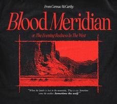 Red Blood Meridian Cormac McCarthy graphic T-shirt, S-4XL 3XL