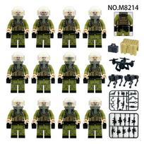 Military Series Air Force Pilot Soldier Character Building Block Toys