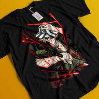 Urahara Kisuke Tshirt Bleach Anime T-Shirt Zaraki Shirt Ichigo Bankai Tee Aizen S