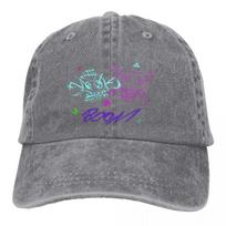Men's Baseball Cap Jinx Monkey Graffiti Bomb Trucker Snapback Cowboy Caps Dad Hat Arcane League Of Legends LOL Game Golf Hats Adjustable balta