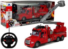 Straż Rc gaisrinės automobilis Lean Toys