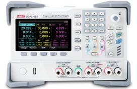 Programuojamas DC maitinimo šaltinis, 4kanalai, 328W, CH1/CH2:0~30V/5A CH3:0~6V/3A, CH4:5V, 2A, 10mV, 1mA RS232, RS485, USB, LAN, UNI-T