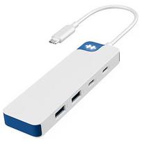 Hyper HyperDrive Flex 4 Port USB-C Combo Hub, Blue | HD5200BUGL
