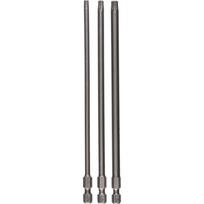 Extra Hard Screwdriver bit for stainless steel, softwood 3 pieces torx T20, T25, T30 hexagon socket