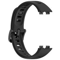 Dirželis Huawei Band 8 9 10 Priedai Išmanusis laikrodis Pakeičiamas laikrodžio dirželis Silikoninė apyrankė Huawei Band 8 10 dirželiai juoda