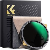 K&F Concept K&F 67MM, NANO-X Pro Brass Frame,CPL+Variable/Fader ND4~64 Filter, HD, Waterproof, Anti Scratch, Gr