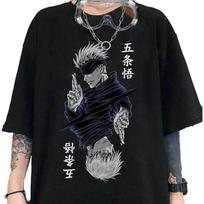 Gojo Satoru marškinėliai, Jujutsu Kaisen marškinėliai, Gojo marškinėliai, Anime marškinėliai 4XL