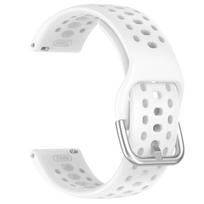 Originalus silikoninis dirželis Amazfit Active 2 Sport, kvėpuojantis apyrankė, išmanusis dirželis Amazfit Active2 laikrodžio dirželių priedai For Amazfit Active 2 balta