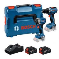 Akum. suktuvų komplektas Bosch GSR 18V-65 + GDR 18V-215, 18V, 2x5.0 Ah, 0615A50090