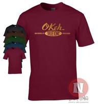 Okeh Records T-Shirt Stax Northern Soul Wigan Casino Jazz Mit Golddruck XL