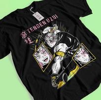 Demon Slayer marškinėliai Tengen Uzui T-shirt Tanjiro T-shirt Muzan Doma Kokushibo Tee 4XL