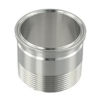 Nerūdijančio plieno jungtis Tri Clamp adapteris, skirtas didelio apkrovimo naudojimui