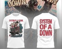 System Of A Down World Tour 2025 T-shirt, size S-4XL L