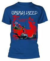 Uriah Heep The Magicians Birthday Mėlyni marškinėliai Visų dydžių S-4XL S