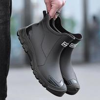 Vyriški lietaus batai Lauko neslystantys žvejybos batai Galošos Vandeniui atsparūs sodo darbo batai Patvarūs guminiai batai Botas De Lluvia Hombre 39