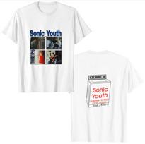 Sonic Youth 1996 m. Turo Vintažiniai Marškinėliai – Vyriški Sunkūs Roko Grupės Marškinėliai 3XL