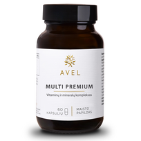 MULTI PREMIUM, Vitaminų ir mineralų kompleksas, 60 kapsulių